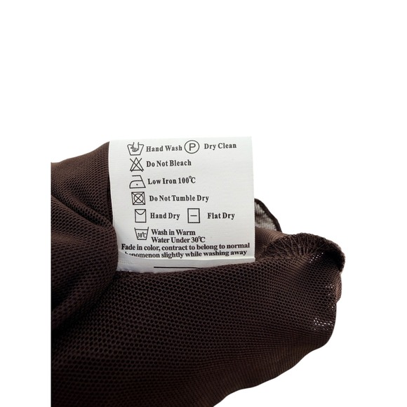 VTG Babydoll Fairy Whimsy Peppe Peluso Embellished Sheer Mesh Mini Dress M - Picture 11 of 11